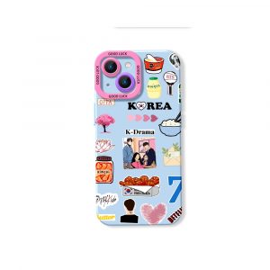 Korean Culture Celebration Silicone Case for Apple iPhone Series