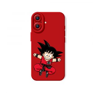 Energetic Saiyan Kid Silicone Case for Apple iPhone Series