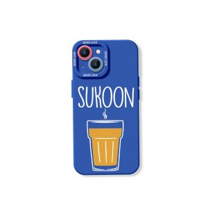 Cozy Chai Moments Silicone Case for Apple iPhone Series