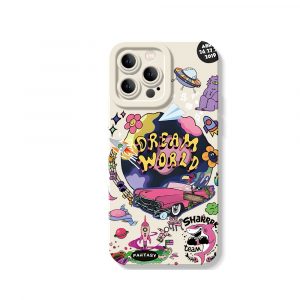 Dream World Silicone Case for Apple iPhone Series