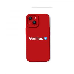 Verified Badge Style Silicone Case for Apple iPhone Series