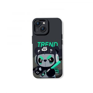 Streetwise Panda Trend Silicone Case for Apple iPhone Series