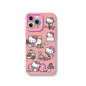 Sweet Kitty Vibes Silicone Case for Apple iPhone Series