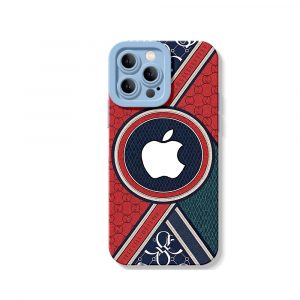 Bold Geometric Elegance Silicone Case for Apple iPhone Series