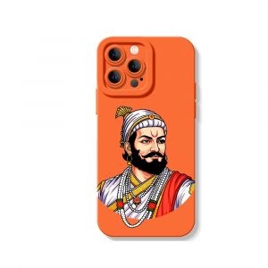 Chhatrapati Royal Shield Silicone Case for Apple iPhone Series
