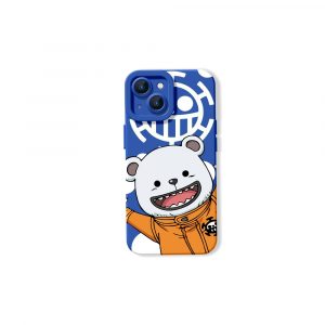 Cheerful Bear Pirate Adventure Silicone Case for Apple iPhone Series