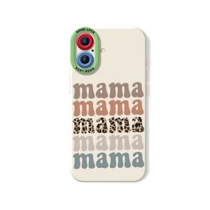 Bold Pattern Silicone Case for Apple iPhone Series