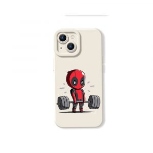 Chibi Weightlifting Hero Silicone Case for Apple iPhone Series