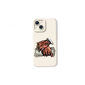 Street Hustler Stack Design Silicone Case for Apple iPhone Series