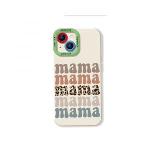Bold Pattern Silicone Case for Apple iPhone Series
