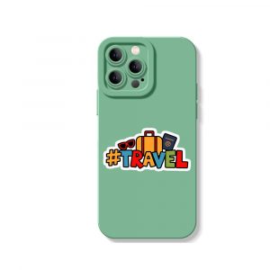 Wanderlust Adventure Graphics Silicone Case for Apple iPhone Series