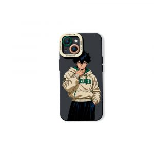 Anime Hoodie Character Vibe Silicone Case for Apple iPhone Series
