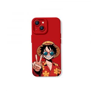 Playful Pirate Straw Hat Silicone Case for Apple iPhone Series