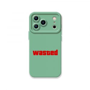 Wasted Vaporwave Vibe Silicone Case for Apple iPhone Series