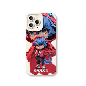 Snake Vibe Silicone Case for Apple iPhone Series