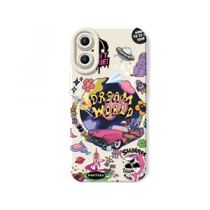 Dream World Silicone Case for Apple iPhone Series