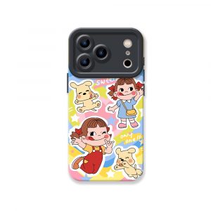 Colorful Cartoon Joy Silicone Case for Apple iPhone Series