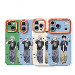 Anime Star Duo Silicone Case for Apple iPhone Series