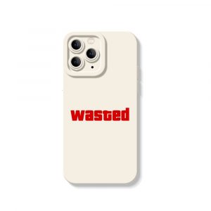 Wasted Vaporwave Vibe Silicone Case for Apple iPhone Series
