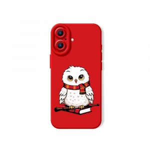 Charming Owl Wizard Silicone Case for Apple iPhone Series