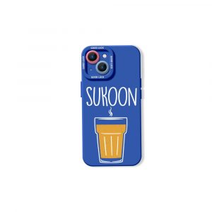 Cozy Chai Moments Silicone Case for Apple iPhone Series