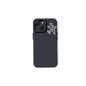 Adventure Awaits Airplane Love Silicone Case for Apple iPhone Series