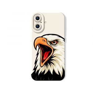 Fierce Eagle Graphic Silicone Case for Apple iPhone Series