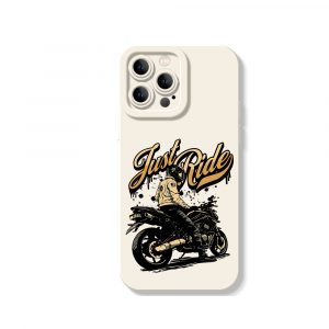 Ride Free Motorcycle Adventure Silicone Case for Apple iPhone Series
