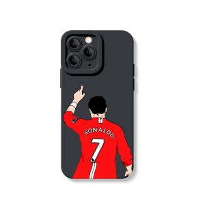 Victory Celebration Red Jersey Silicone Case for Apple iPhone Series