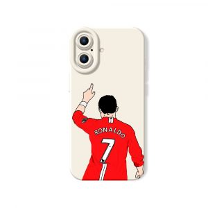 Victory Celebration Red Jersey Silicone Case for Apple iPhone Series