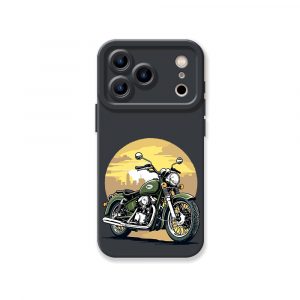 Vintage Ride Sunset Vibes Silicone Case for Apple iPhone Series