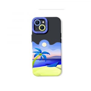 Sunset Serenity Beach Vibes Silicone Case for Apple iPhone Series