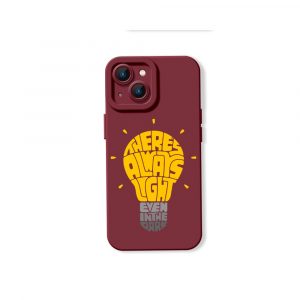 Always Light Graphic Silicone Case for Apple iPhone Series