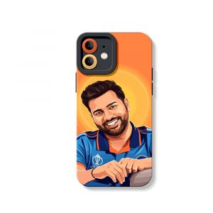 Sunset Cricket Champion Silicone Case for Apple iPhone Series