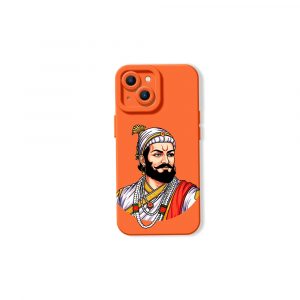 Chhatrapati Royal Shield Silicone Case for Apple iPhone Series
