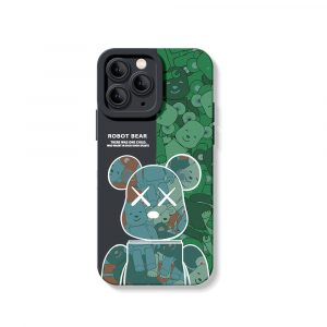 Robo Bear Silicone Case for Apple iPhone Series