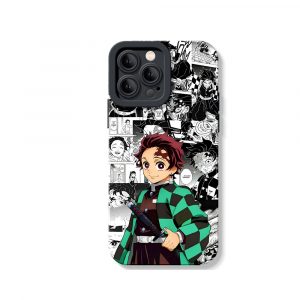 Anime Warrior Manga Collage Silicone Case for Apple iPhone Series