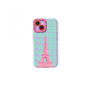 Pastel Paris Silicone Case for Apple iPhone Series