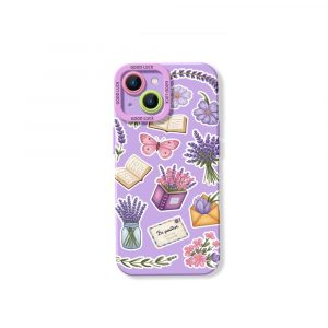Floral Butterfly Elegance Silicone Case for Apple iPhone Series