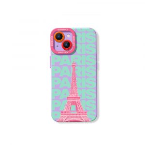 Pastel Paris Silicone Case for Apple iPhone Series