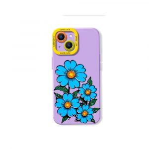 Floral Blossom Shockproof Silicone Case for Apple iPhone Series