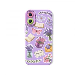Floral Butterfly Elegance Silicone Case for Apple iPhone Series