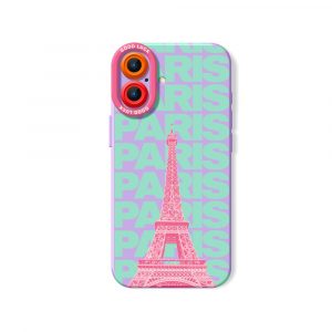 Pastel Paris Silicone Case for Apple iPhone Series