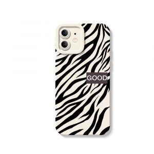 Zebra Vibe Silicone Case for Apple iPhone Series