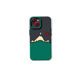 Mountain Sunrise Charm Silicone Case for Apple iPhone Series