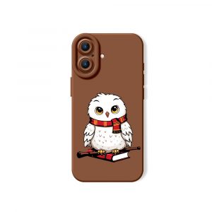 Charming Owl Wizard Silicone Case for Apple iPhone Series