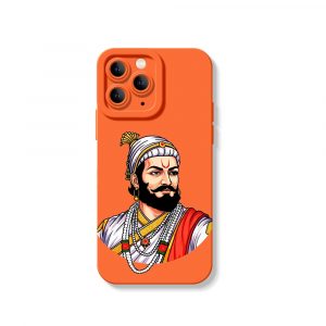 Chhatrapati Royal Shield Silicone Case for Apple iPhone Series