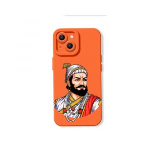 Chhatrapati Royal Shield Silicone Case for Apple iPhone Series