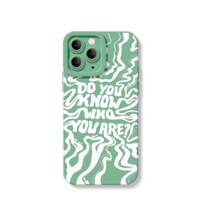 Abstract Identity Vibes Silicone Case for Apple iPhone Series