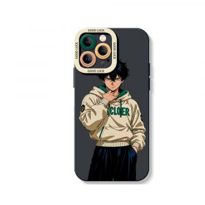 Anime Hoodie Character Vibe Silicone Case for Apple iPhone Series